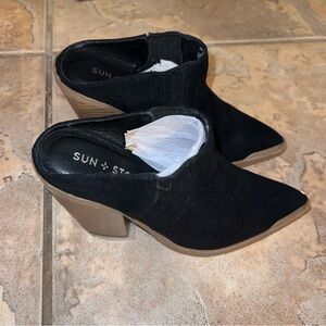 Macys muled heel boots